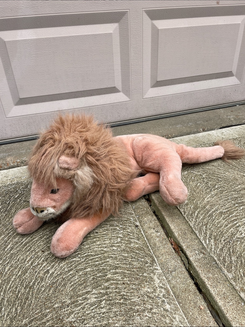 Realistic Lion Plush Toy Kids Stuffed Animal 28” Long
